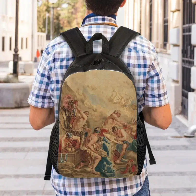 Vulcan Arms-mochila para Aeneas To Venus para niñas y niños, bolsos de viaje florales para escuela y Universidad, bolsa de libros para computadora portátil de 15 pulgadas