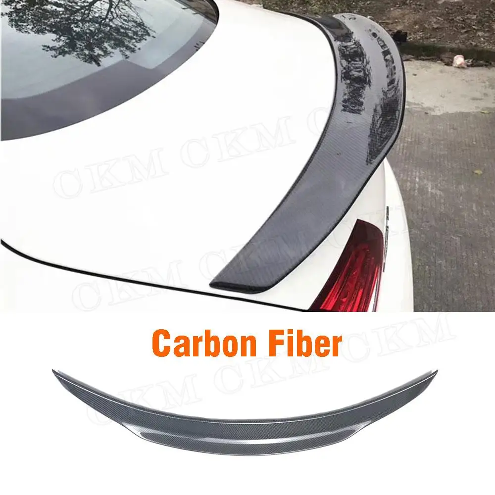 

Carbon Fiber for Mercedes Benz C Class W205 C205 C63 AMG 2 Door 2015-2018 Car Accessories Rear Trunk Lip Spoiler Boot Wings