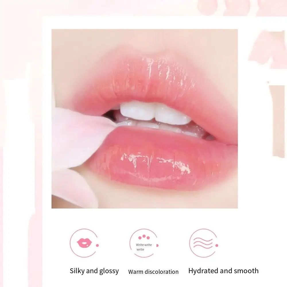 Moisturizer Cat Paw Color Changing Lips Balm Long Lasting Matte Temperature Change Lipstick Claw Shape Anti Cracking