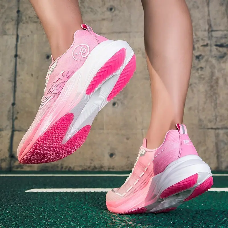 2024 Summer new shock-absorbing casual sports shoes cross-country running men's and women's shoes fashion trend running shoes