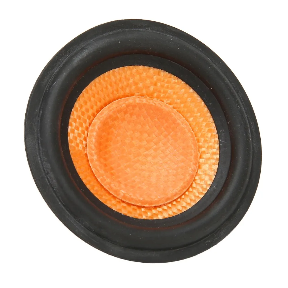 Picture 3: 0.8 Inches Inner Diameter Paper Speaker Cone Stretch Dirt Blocking Speaker Drum Rubber Surround for 3 Inches Speaker