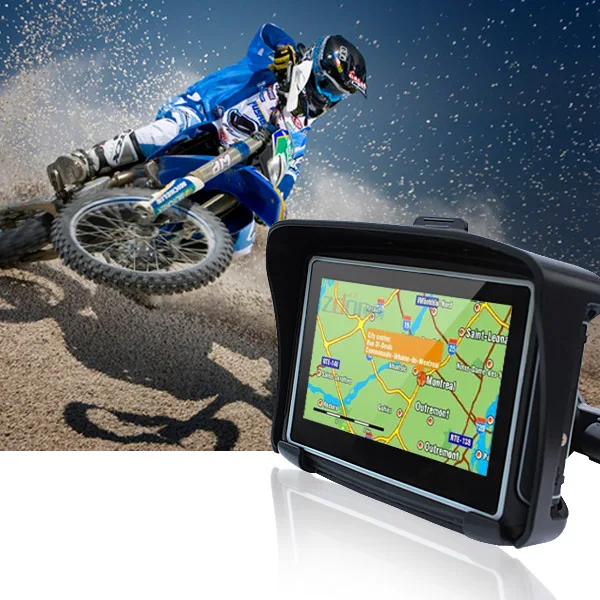 

Высококачественная 4,3-дюймовая мотоциклетная GPS-навигация для езды