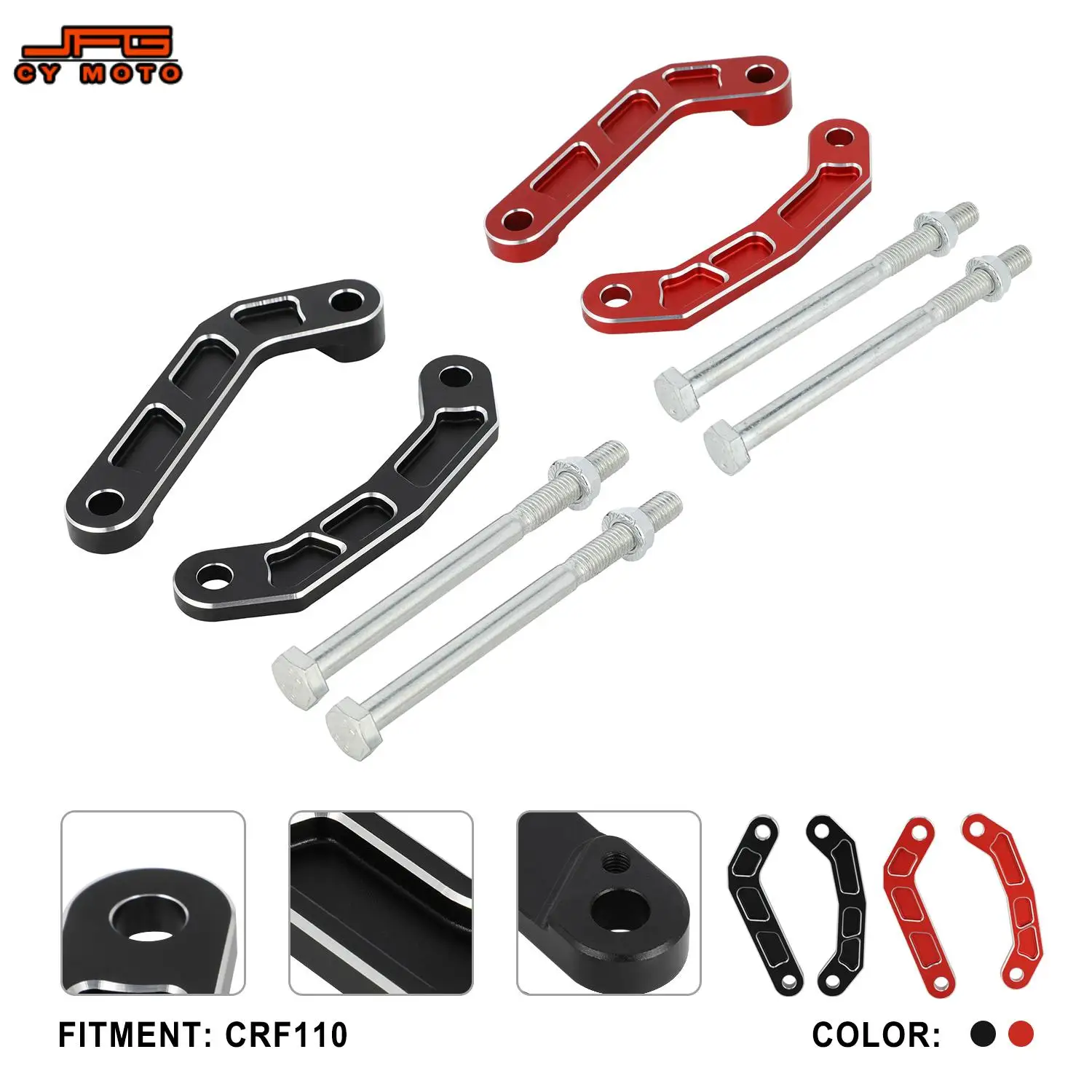 

For Honda CRF110 Brake Kit Aluminum Stainless Steel Caliper Mounting Bracket Off-Road Accessories Electric Dirt Pit Bike