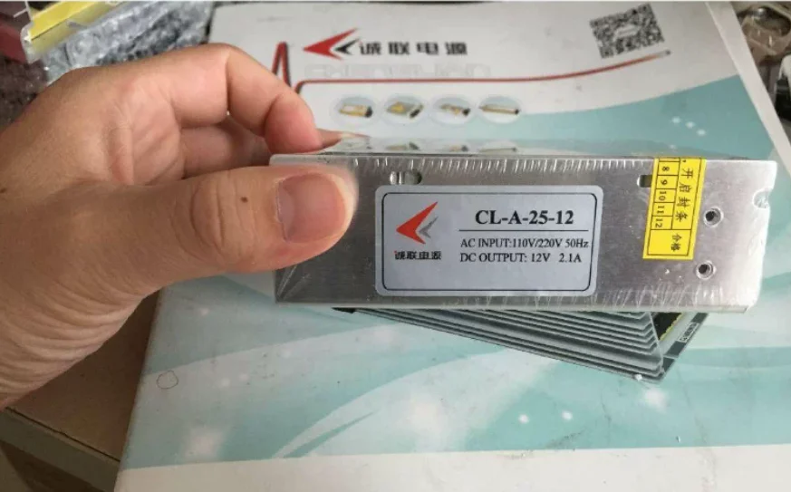 Applicable To  24v1a CL-A-25-24 12v2.1a CL-A-25-12 Power Supply Safe and Convenient