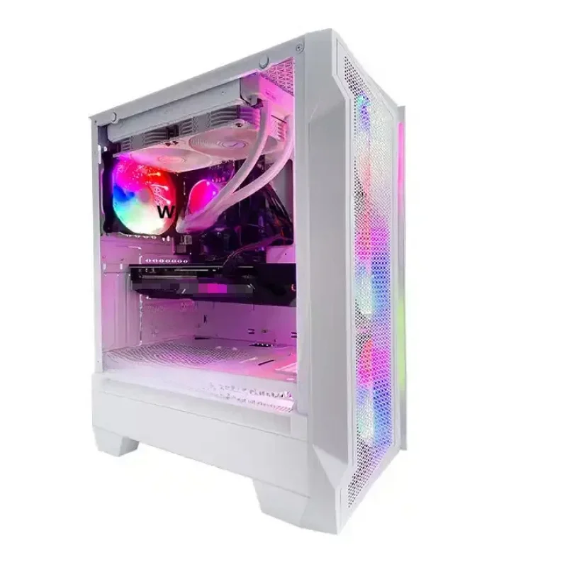 I3 6100 Goedkope Full Gaming Pc Aangepaste computerset Apparatuur Desktops Prebuilt Groothandel Bouwen Desktop Gamer Pc