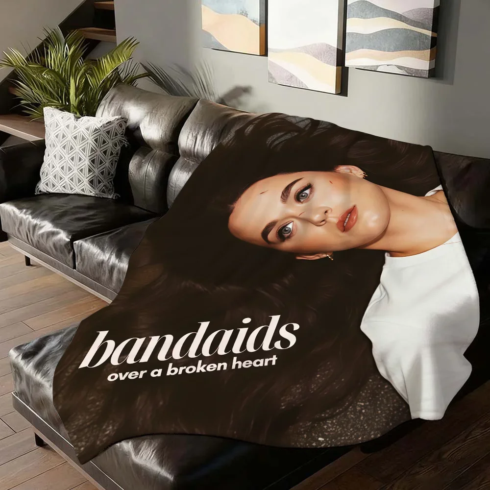 Katy Perry Inspired Bandaids Blanket  Soft Warm Throw for Sofa Bed Office Travel Camping Plane Reading Relaxing Sleeping
