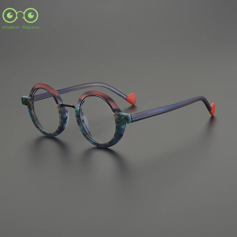 

Fashion, simple and versatile personality round men and women glasses frame board comfortable men and women frame