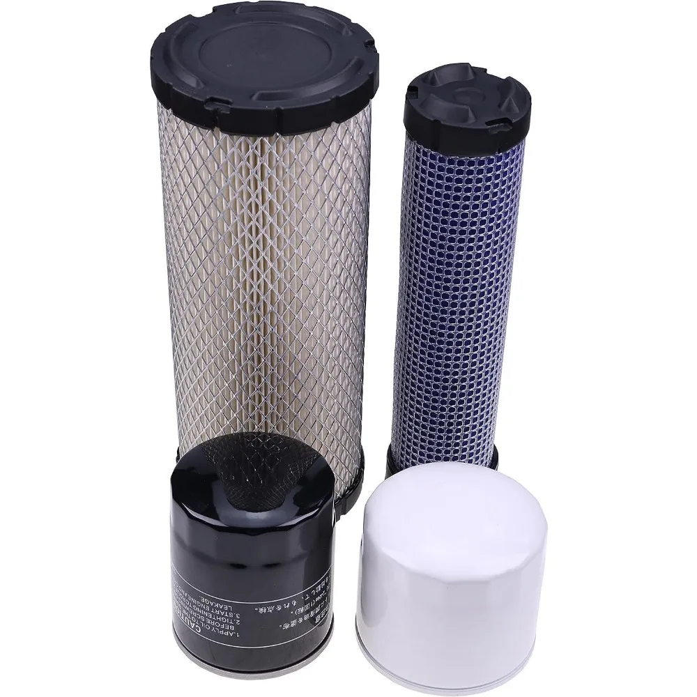 

Solarhome Service Filter Kit Compatible with JD Excavator 35G w/Yanmar 3TNV88 Engine (Tier 4)