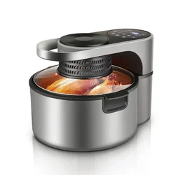 Multi-function visual air fryer Touch control Automatic intelligent rotary large capacity electric fryer air fryer oven