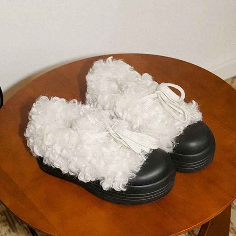 Fur Women Loafers C… - image