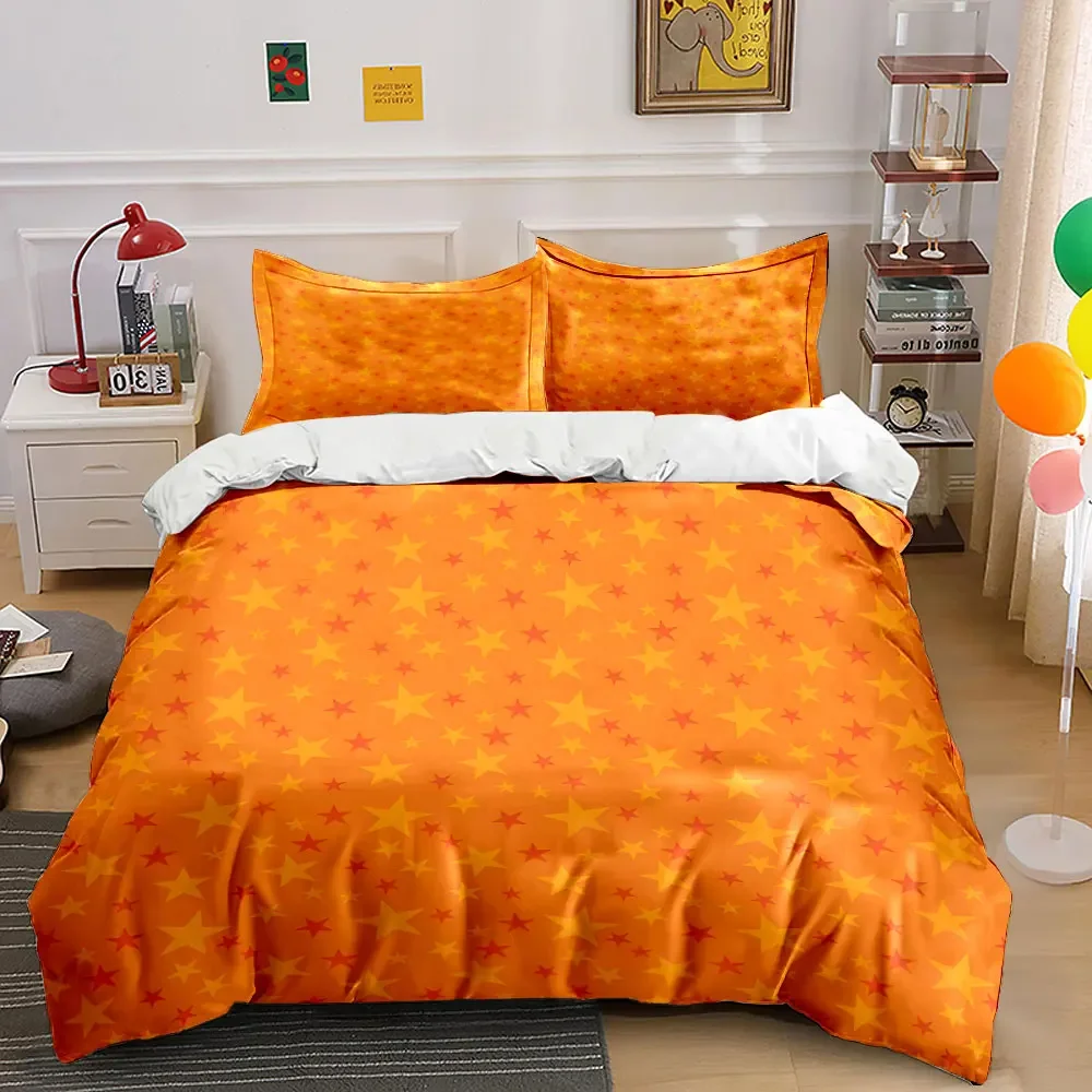 

"Star Pattern Decoration Set" Soft Comfortable Duvet Cover Bedding Set Included 1*Duvet Cover & 2*Pillowcases, gift
