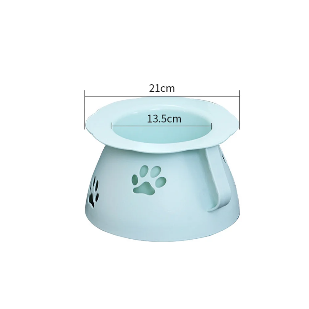 مقعد تدريب للأطفال الصغار من البلاستيك السميك باللون الأزرق السماوي مع غطاء مقبض للتحكم في الرائحة بنمط مجوف #2