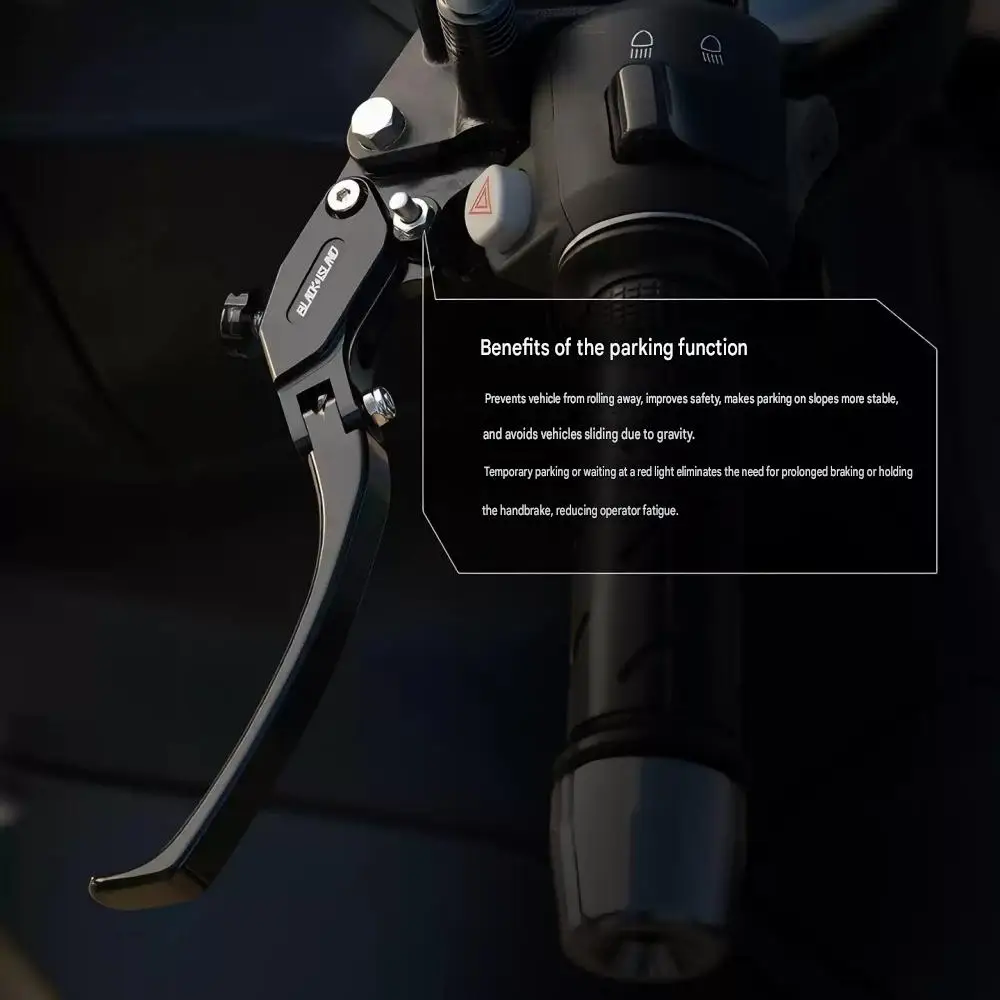 Brake and Clutch Levers with Parking Brake Function – Compatible with ZONTES 125X/V, 150X, 150V