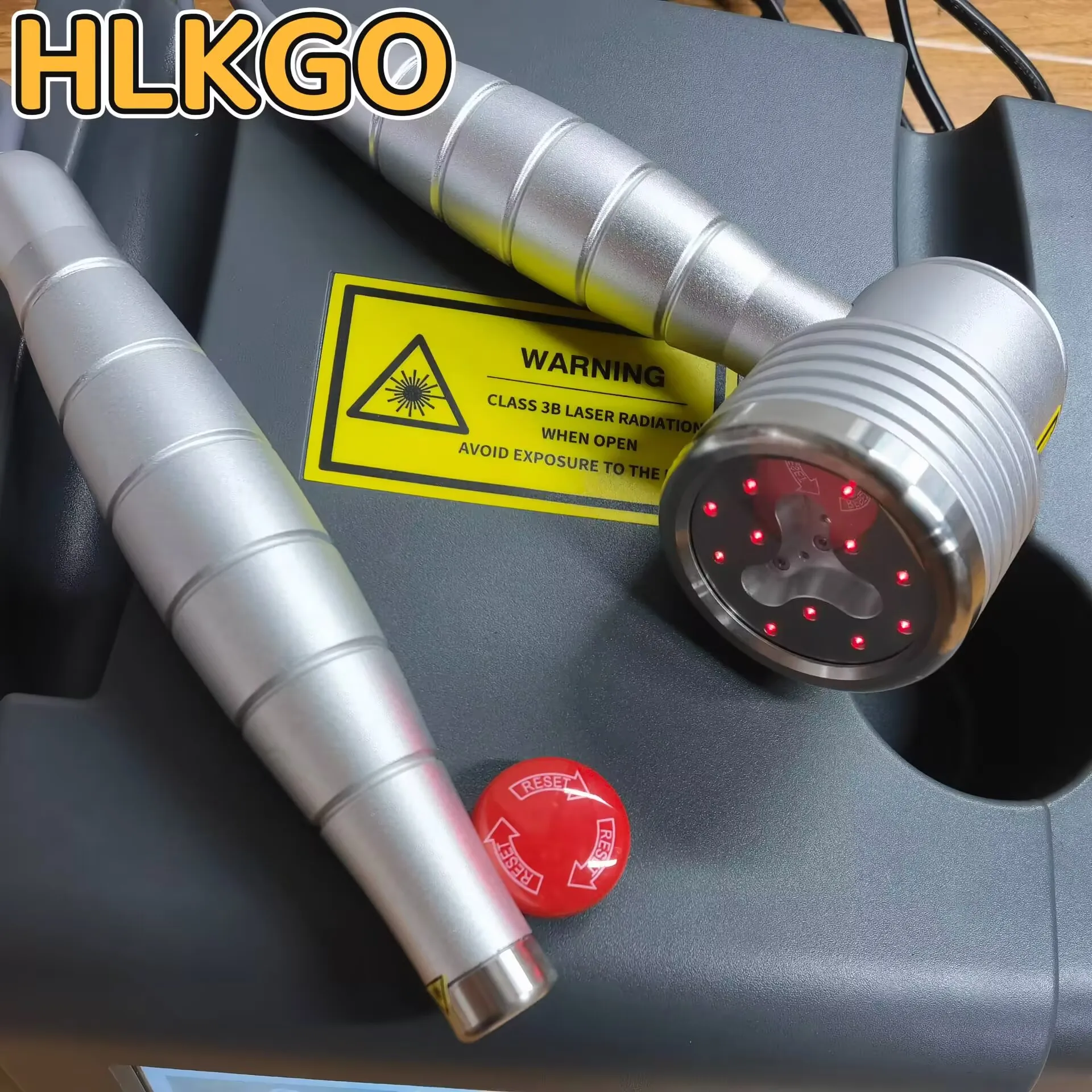 

HLKGO 808нм/650нм 1055мВт Аппарат для холодной лазерной терапии - Профессиональное физиотерапевтическое устройство для расслабляющей терапии и снятия боли