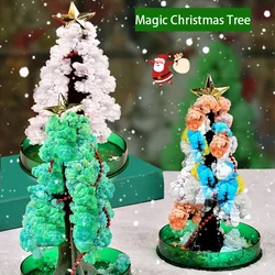 Mini Magic Growing Christmas Tree,Paper Fun Science Blossom Toys for Adults Kids,DIY Crystal Flowering Trees for Festival Decor
