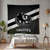 Collingwood Logo Soft Durable Tapestry - Wrinkle-Resistant, Beautiful Wall Hanging for Dorms, Bedrooms, Living Rooms