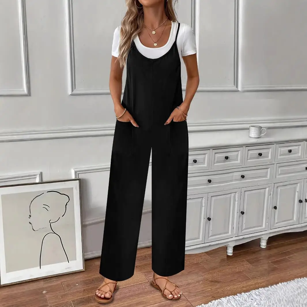 

Summer New Pure Color Casual Commute ket Long Pants Women's Suit Low Waist Ultra Thin Thin Fabric Other