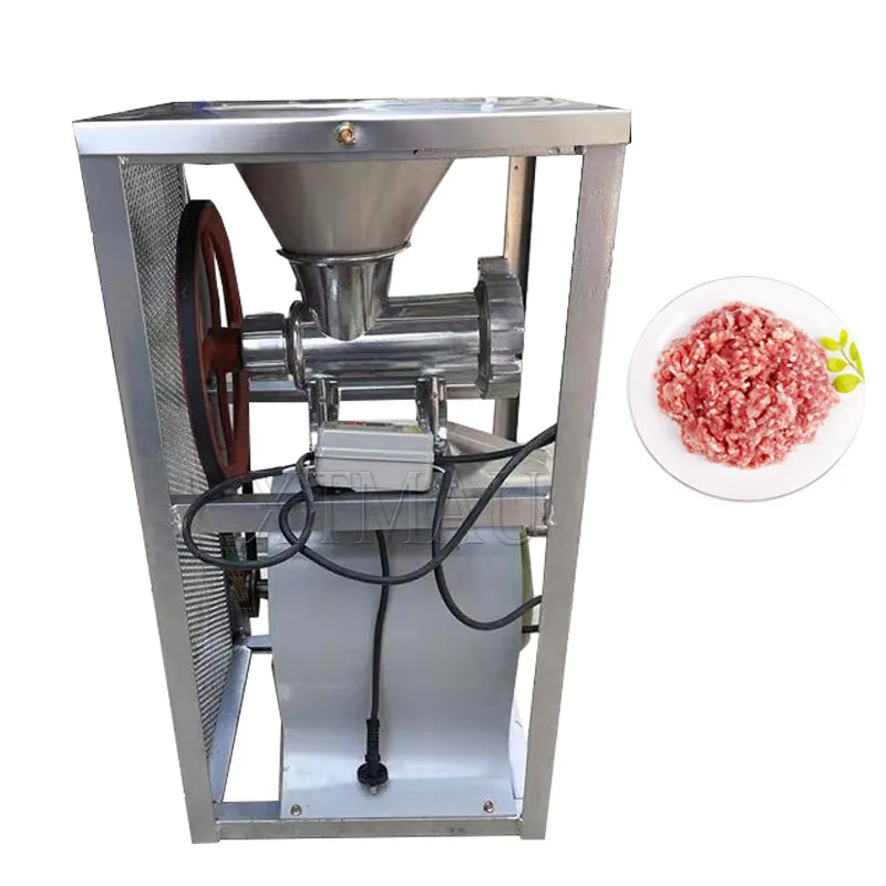 

Electric Meat Grinders Splitting Minced Bone Fracture Slice Machine Fish Pork Chopper Food Processor 2200W Ground Meat 180Kg/H