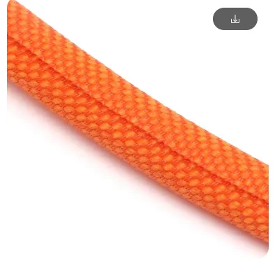 custom order -25m orange 38mm Self-Closed PET Expandable Braided Sleeve