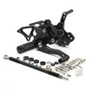 가와사키 NINJA 300 NINJA 250 2013-18 CNC 알루미늄 합금 오토바이 리어셋 발받침 풋 페그 페달 풋 페그 리어 세트 4