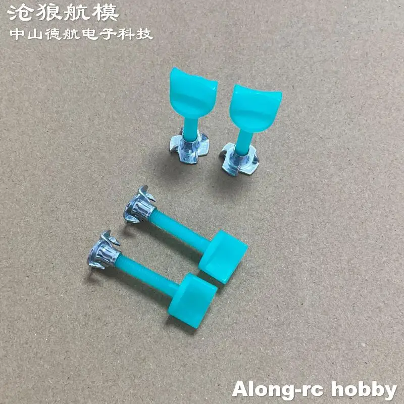 10 Stück 4 mm oder 5 mm oder 6 mm Nylon-Schrauben, Handschrauben für Modellflugzeuge, DIY RC-Flugzeug, Flugzeug, Gasflugzeug, Teil – Detail 13