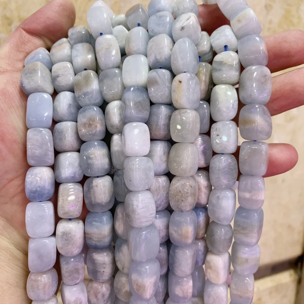 

Natural Aquamarine 10x15mm IRREGULAR Loose Beads DIY Bracelet Necklace For Jewelry Making Stone Beads Accessories Wholesale