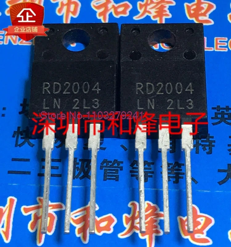 

(10PCS/LOT) RD2004 RD2004LN TO-220F MOS 400V 20A