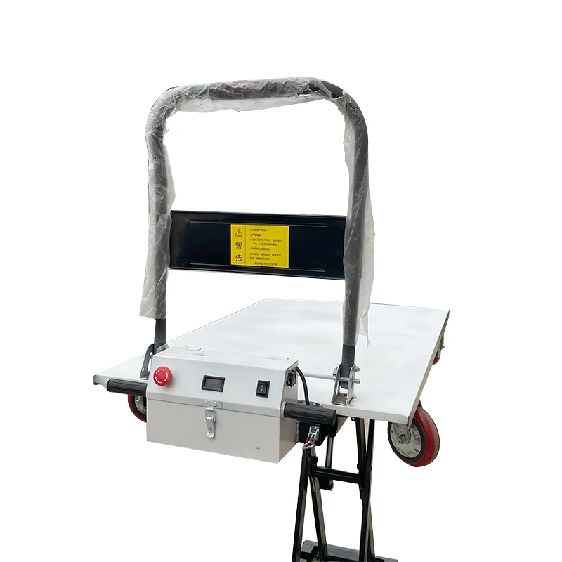 

Popular Electric Scissor Lift Cart Mobile Lifting Trolley for Material Handling