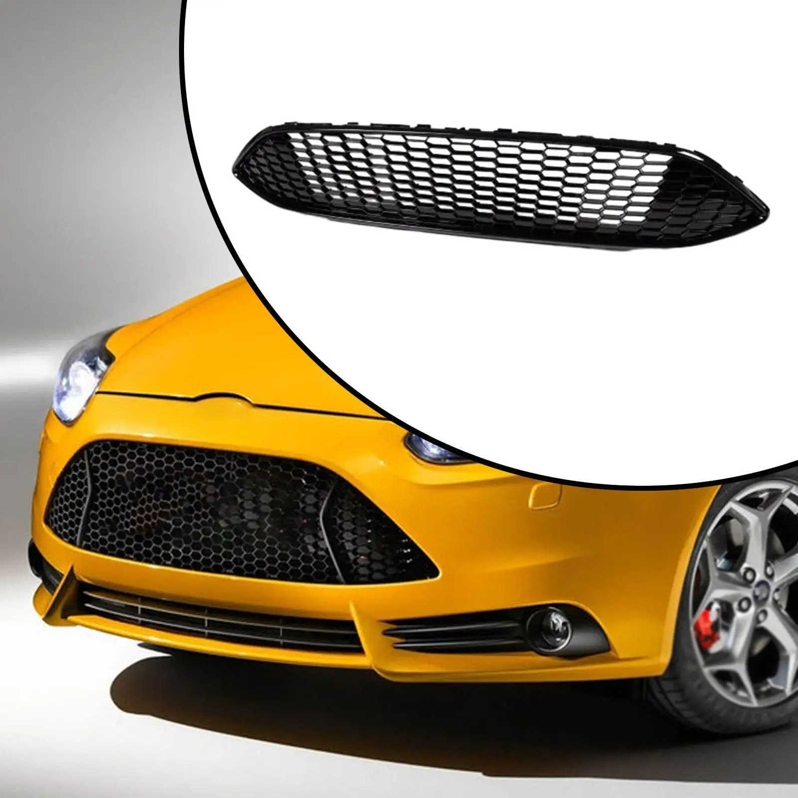 

Front Grille Replaces F1EZ8200B Easy to Install High Performance Automotive Spare Auto Accessories for Focus