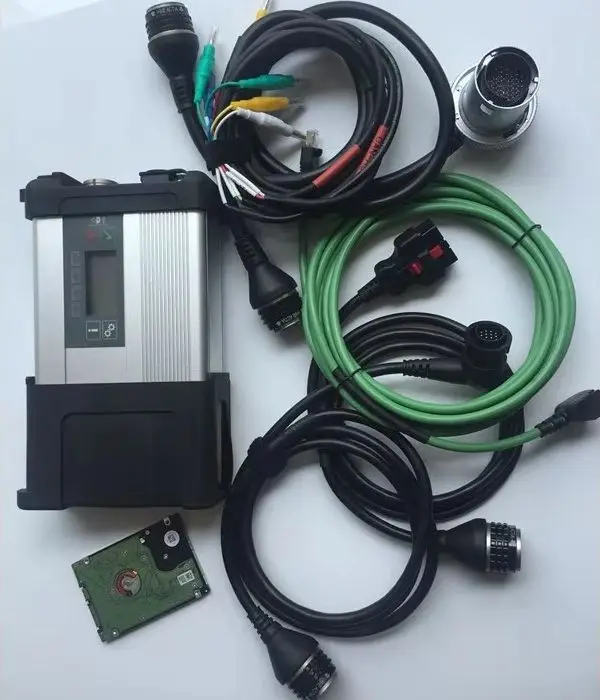 

Новейший инструмент MB star C5 sd для подключения obd2 + программное обеспечение 2025,06 В, мультиплексор hdd/ssd, компактная 5-звездочная диагностика для автомобилей mb