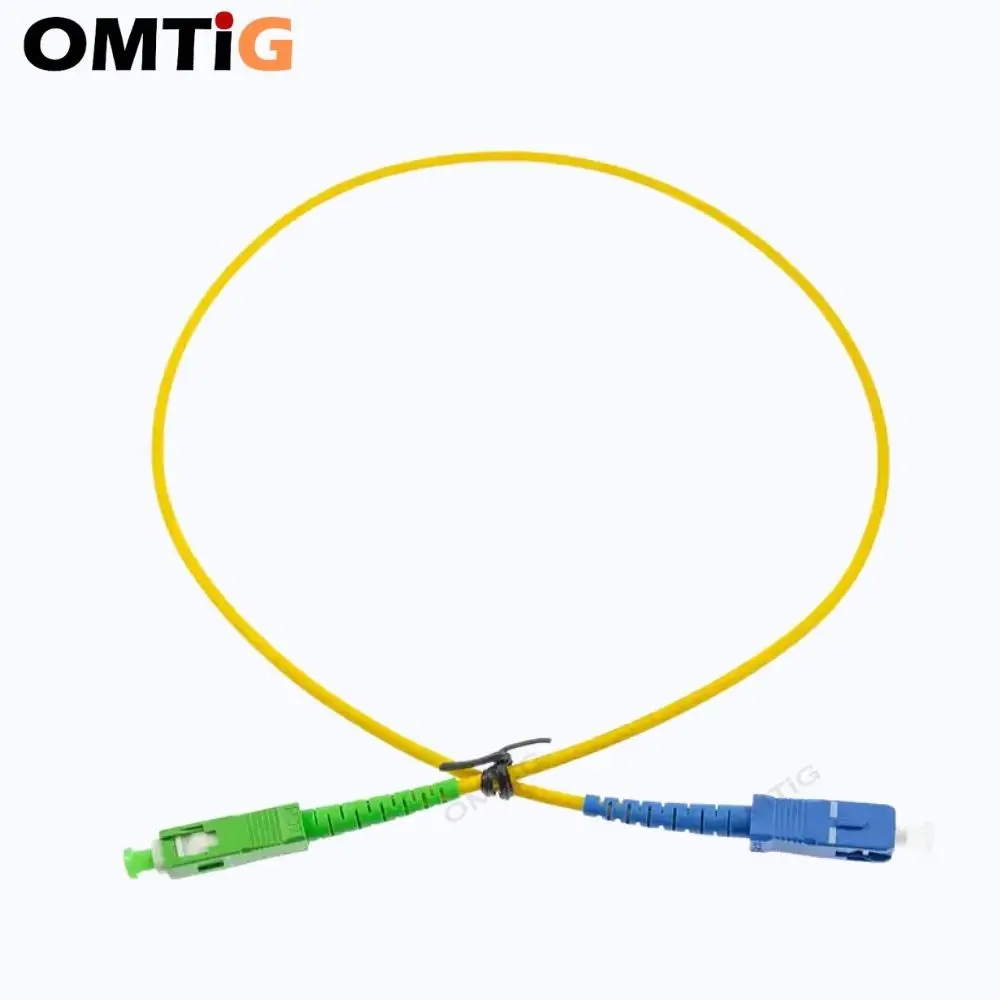 10 Stück sc apc-upc 1m 3,0mm Simplex Single Mode Fiber Patch Kabel Jumper