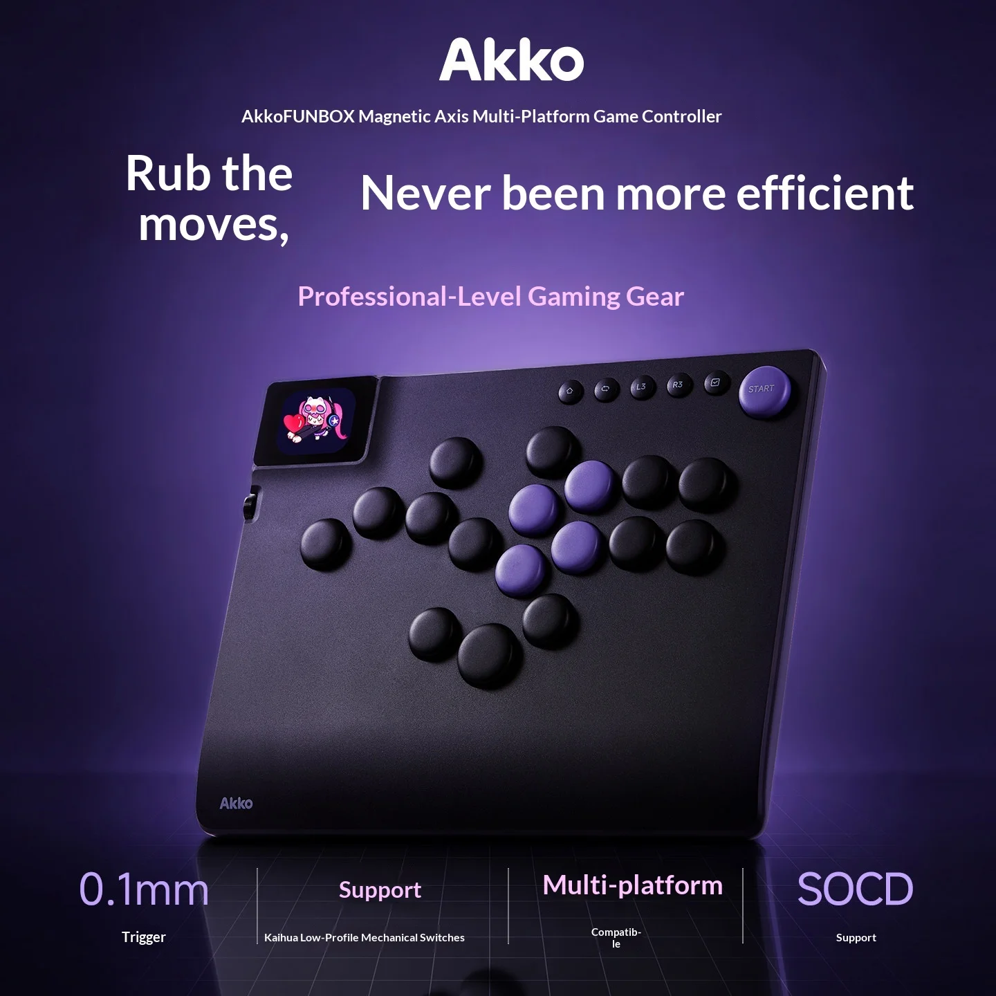 【¥16,039】Akko funbox Star 磁気スイッチ 有線ゲームコントローラー 特別割引-アリエク特価アラート