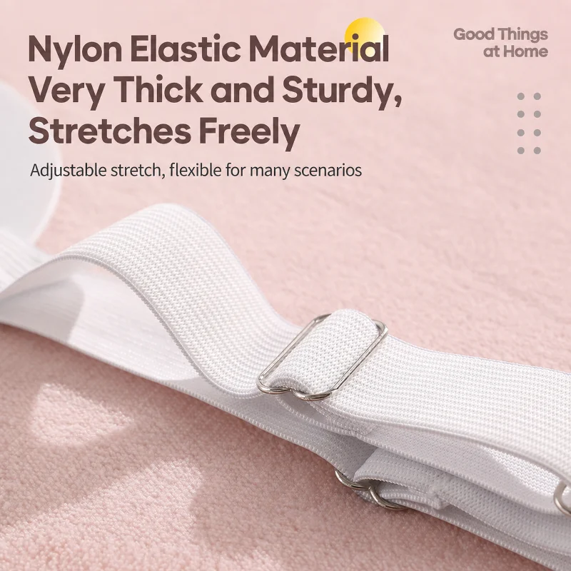 Adjustable Elastic Bed Sheet Clips Anti-slip Fitted Fasteners for Sofa Cover Mattress Holder Straps for Home Hotel