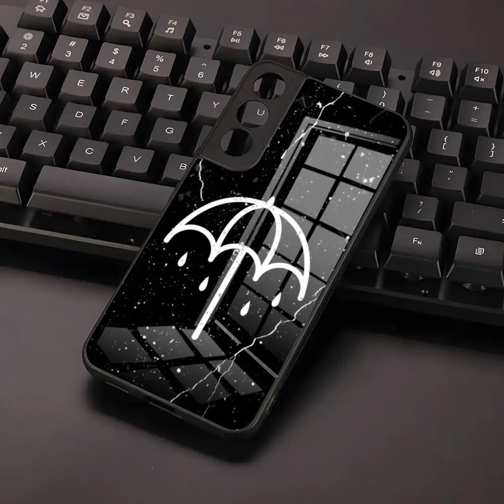 BMTH B-Bring Me The H-Horizons Phone Case For Samsung S24 S23 S21 S20 A34 A54 A53 M54 Note 20 Ultra Plus 2024 Glass Cover