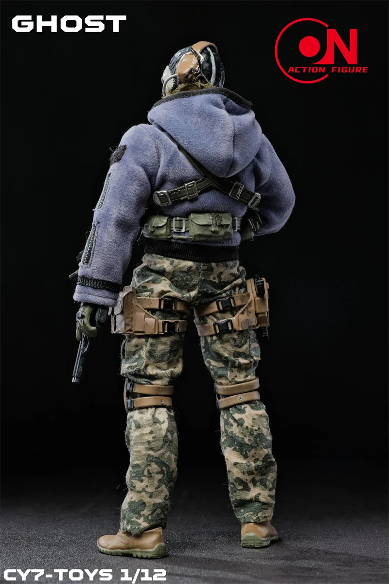 2025 Q3 CY7-TOYS 1/12 Scale Ghost Squad Special Forces Male Warrior Full Set 6inch Action Figure Body Original And Collectible