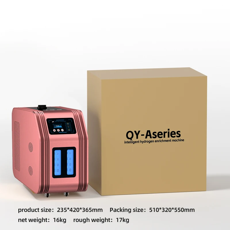 HHO Gas Hydrogen Production System Generator SPE PEM  Electrolysis Hydrogen Inhaler 3000ML Oxyhydrogen Breathing Machine