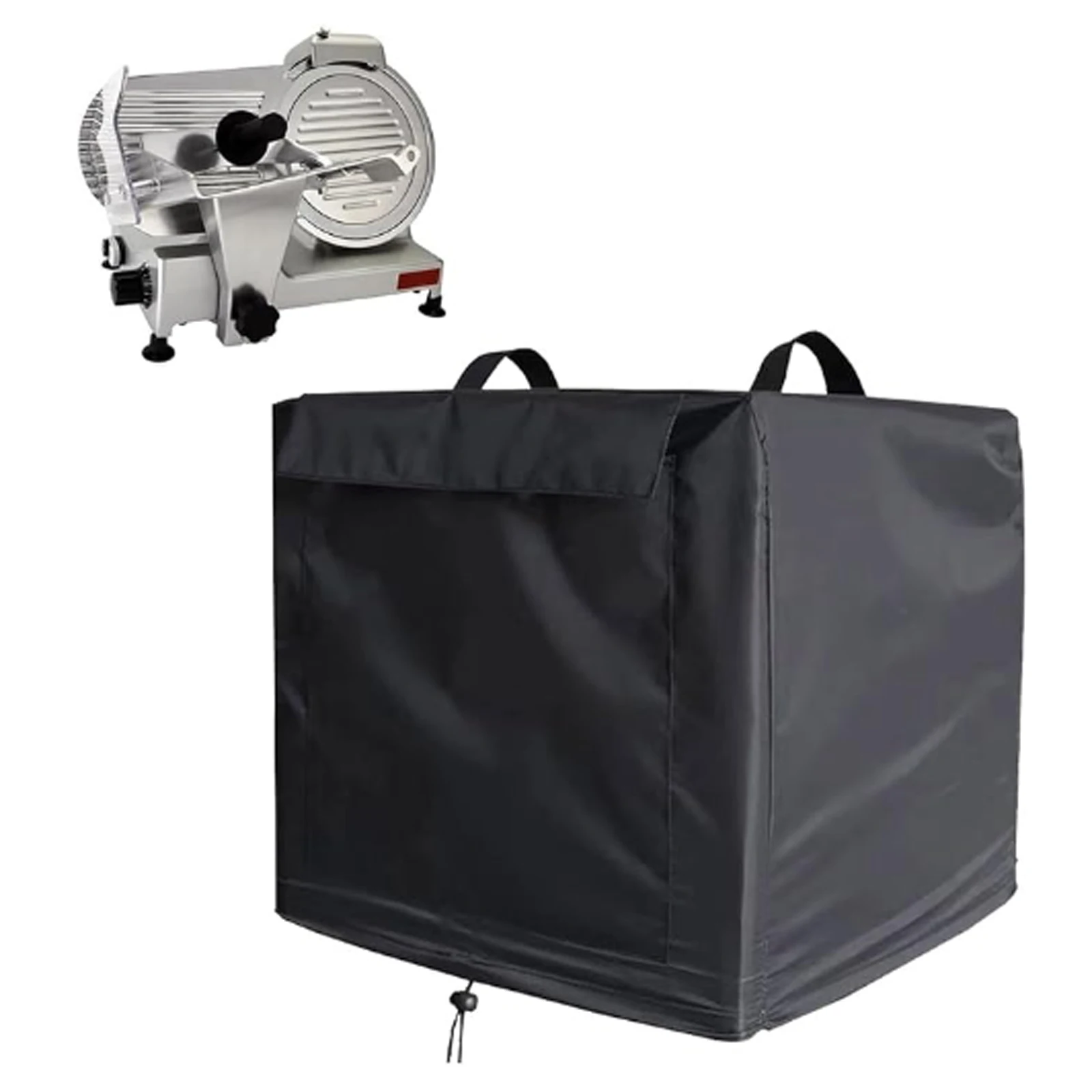 Cubiertas antipolvo para rebanador de carne, cubierta impermeable contra el polvo para electrodomésticos de cocina, cubierta a prueba de polvo para cortadora de carne BESWOOD 250 para VEVOR