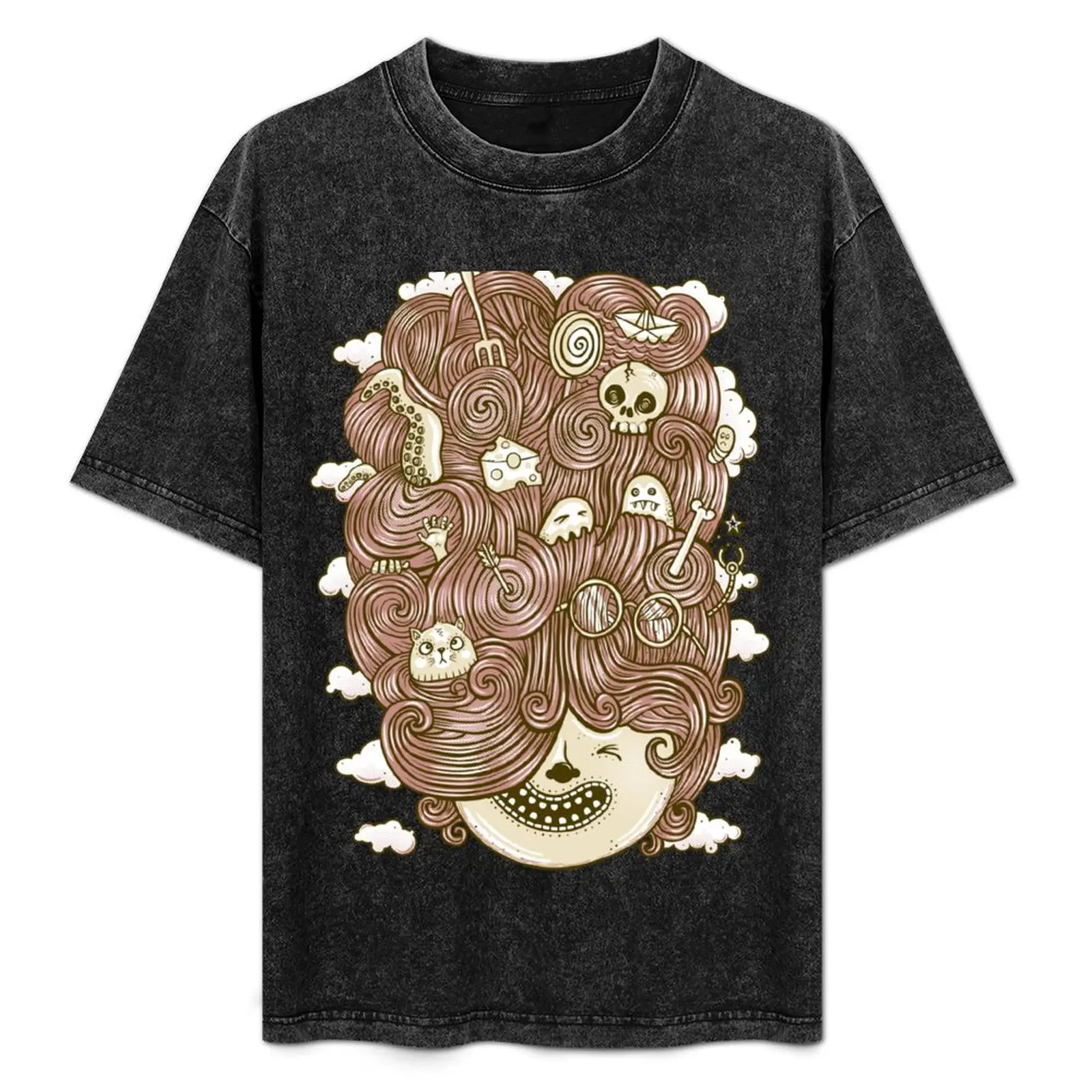

Crazy Hair Day T-Shirt Work Casual Loose Fit T-Shirt