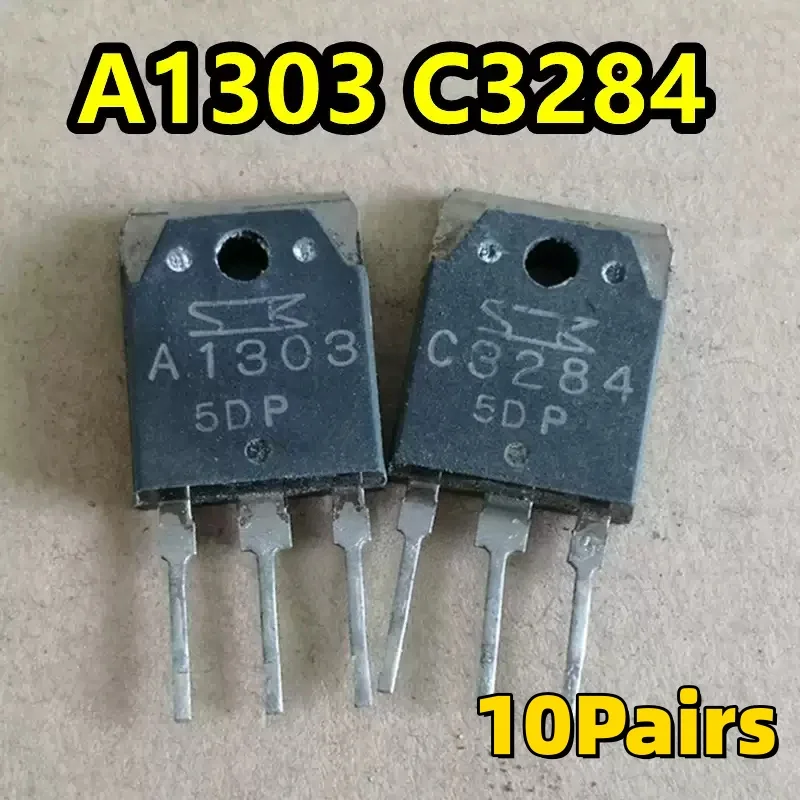10 Pairs Original disassembly 2SA1303 2SC3284 A1303 C3284
