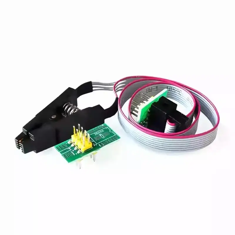 CH341A 24 25 Series EEPROM Flash BIOS USB Programmer Module + SOIC8 SOP8 Test Clip For EEPROM 93CXX / 25CXX / 24CXX