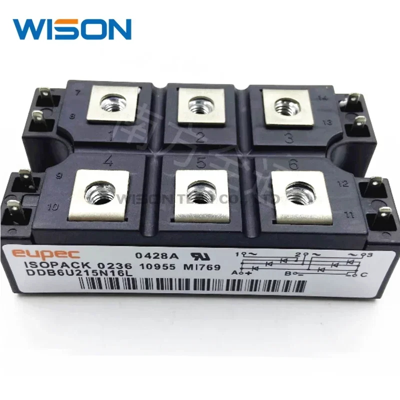 وحدة DDB6U215N16L DDB6U215N12L, DDB6U215N14L DDB6U215N18L DDB6U215N18L شحن مجاني جديدة وأصلية