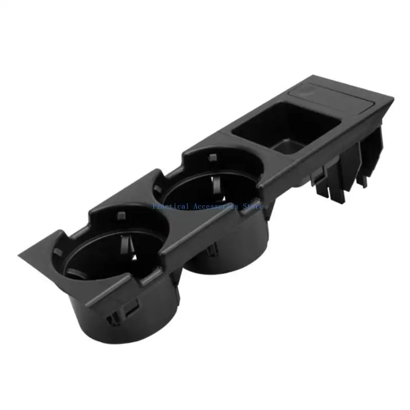 U75E حل تخزين المشروبات المستقرة حامل السيارة المقاوم للاهتراء حامل كأس السفر لـ E46 تعزيز راحة السفر #3