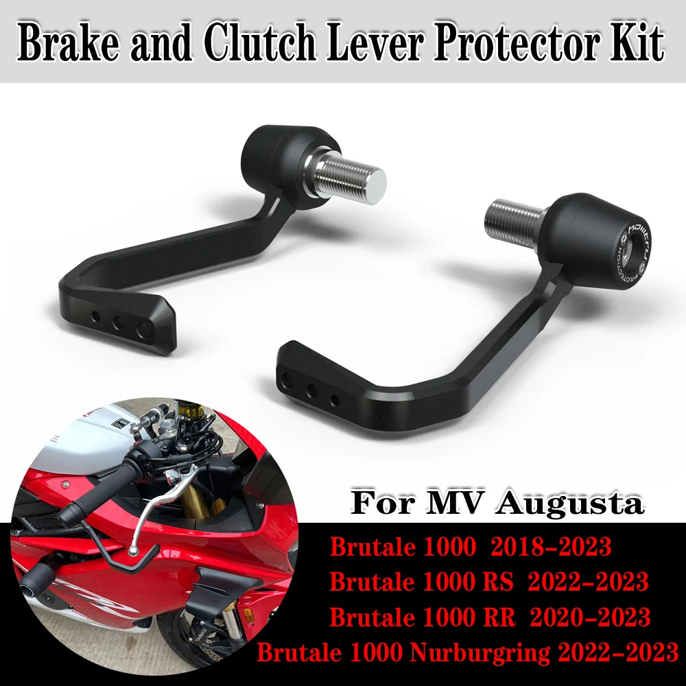 

Motorcycle Brake and Clutch Lever Protector Kit For MV Agusta Brutale 1000 / RS / RR 2018-2023