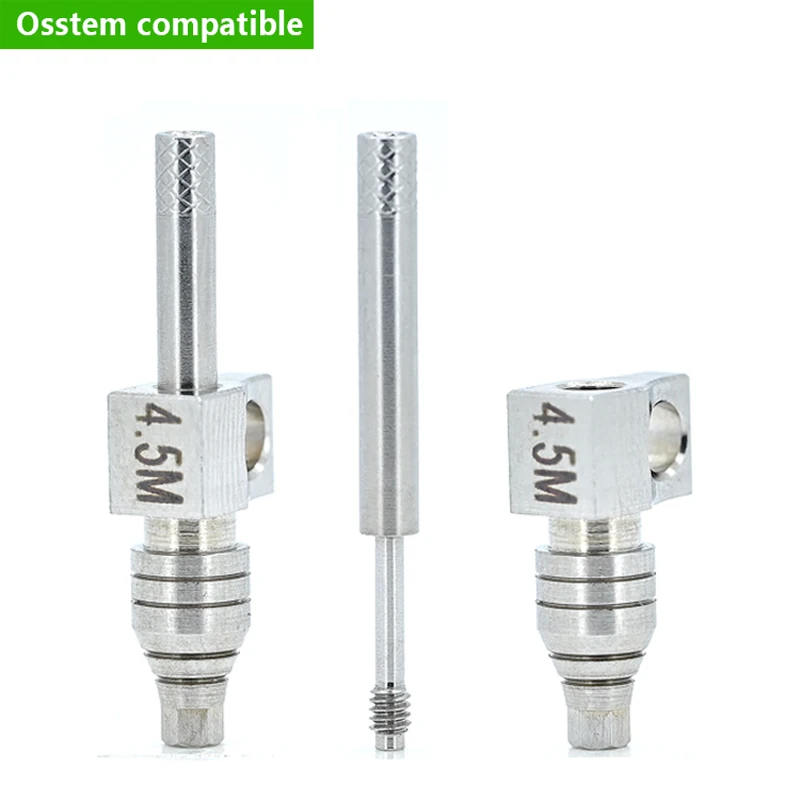 

OSSTEM Открытое оттискное оттискное копирование, титановое копирование для переноса зубных имплантатов для внутреннего шестигранного абатмента, техника открытого лотка