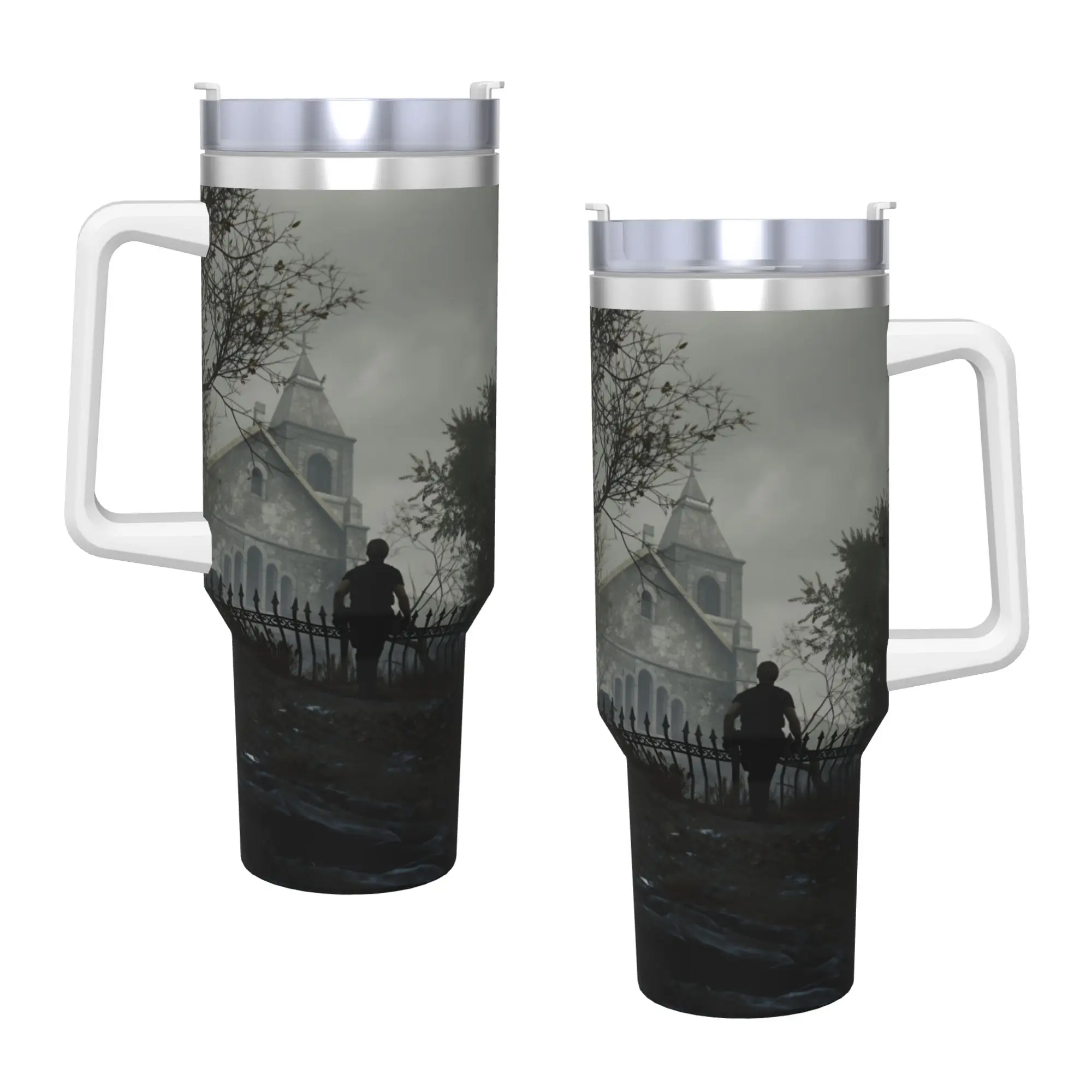 Residents Evils Stainless Steel Tumbler  Travel Car Mugs Large Capacity Thermal Mug Keep Heat Cold and Hot Milk Tea Water Bottle