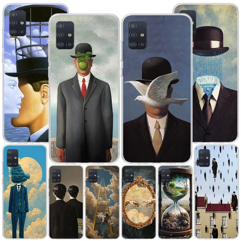 Чехол для телефона Rene Magritte Art для Samsung Galaxy A52 A42 A32 A22 A12 A50S A51 A71 A41 A31 A21S A30S A70 A40 A20E A10S A11 A51 A41 Чехол для телефона Rene Magritte Art для Samsung Galaxy A52 A42 A32 A22 A12 A50S A51 A71 A41 A31 A21S A30S A70 A40 A20E A10S A11 A51 A41