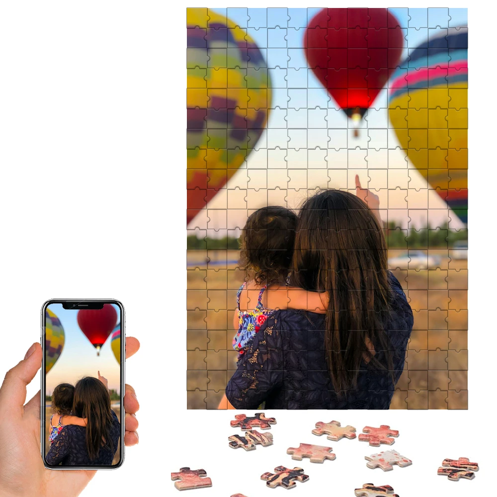 Custom wooden puzzle,Custom photo puzzle,Personalized Picture Jigsaw for Couples,Family,she,he,Gift Idea,custom photo jigsaw