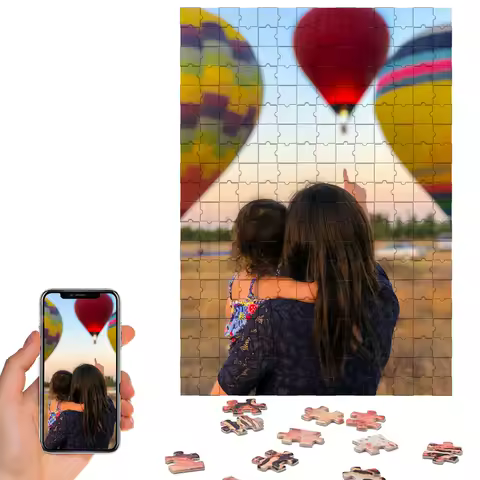 Custom wooden puzzle,Custom photo puzzle,Personalized Picture Jigsaw for Couples,Family,she,he,Gift Idea,custom photo jigsaw