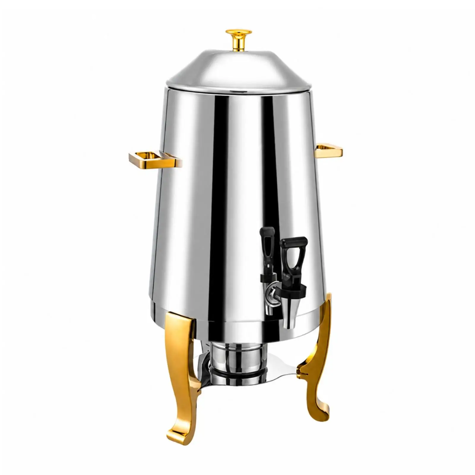 Stainless Steel Drink Dispenser Self-Service 13 L Stainless Steel Beverage Dispenser Free Standing Rust Resistant