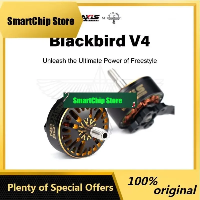 SmCpAxisflying BlackBird V4 2307.3 5inch Brushless Motor 1960KV /2060KV For FPV Freestyle Sbang Motor